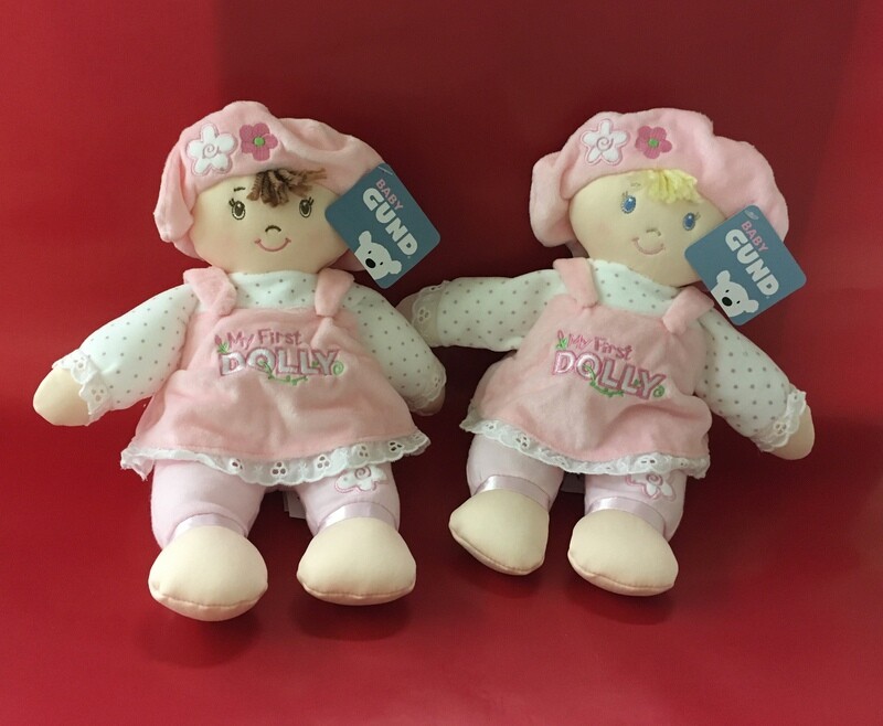 My first Dolly.  Brunette or Blonde.  Gund