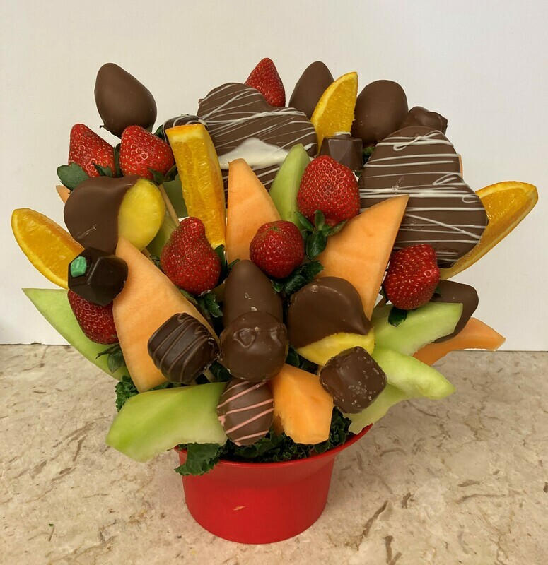 Some Love for who you Choose Bouquet with Chocolates!