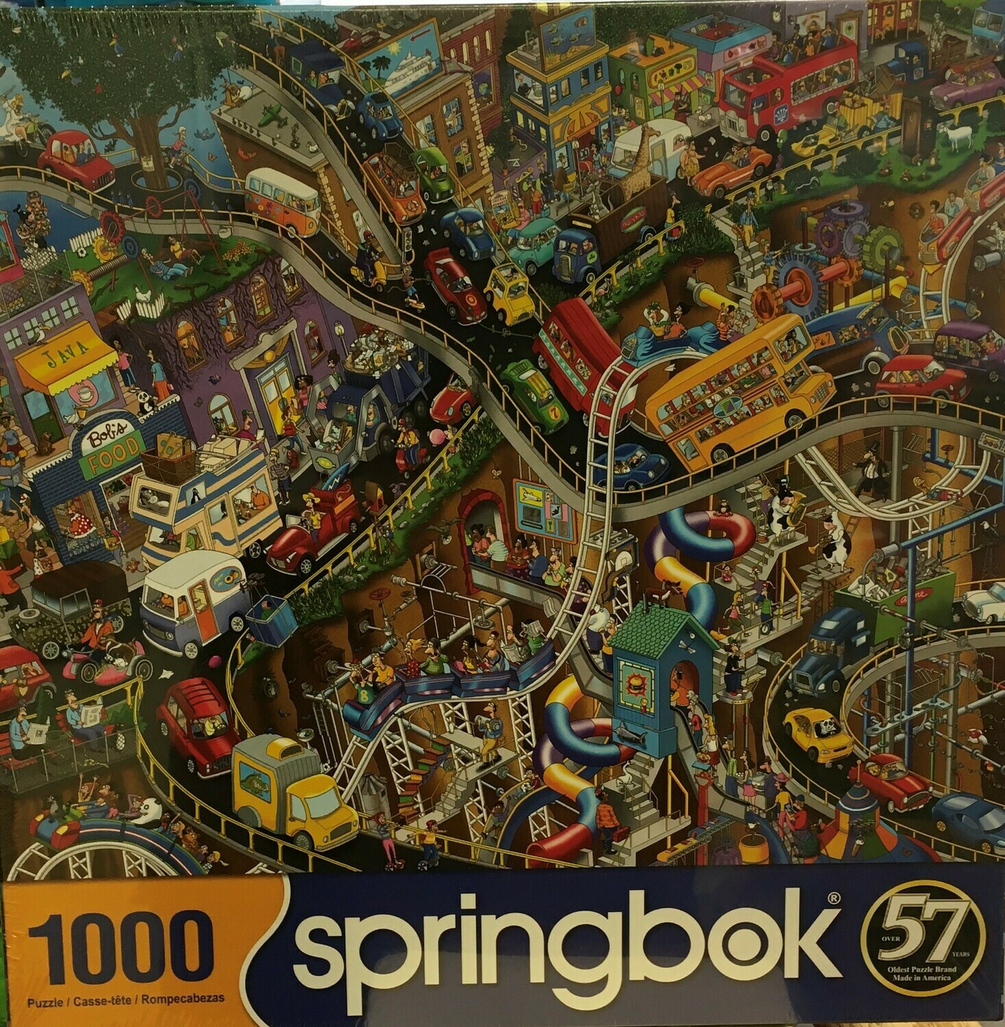 Getting Away!  1000 piece puzzle.