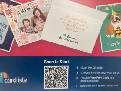 Create your Own Personalized Greeting Card!