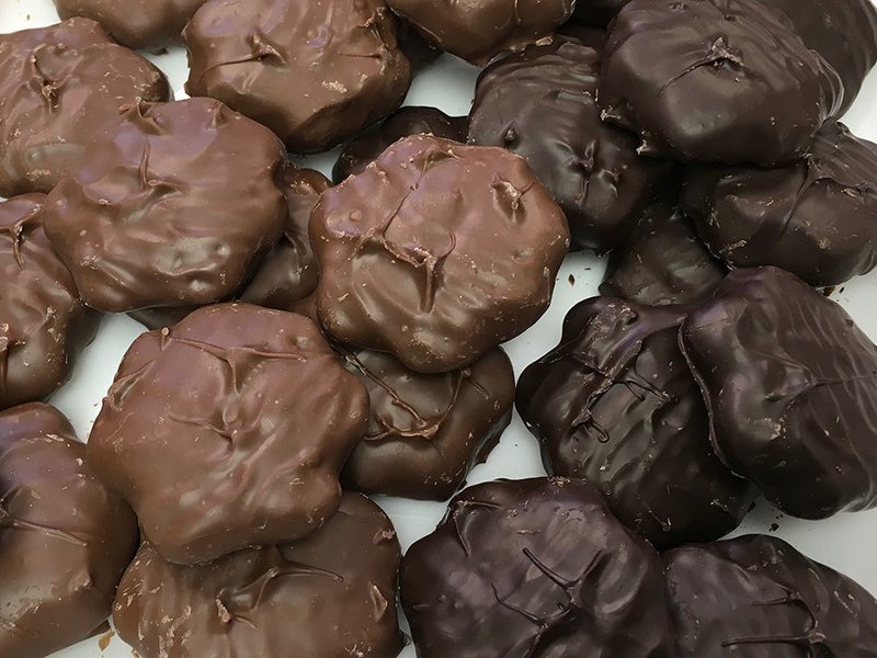 Cashew Caramel and/or Pecan Caramel Patties.