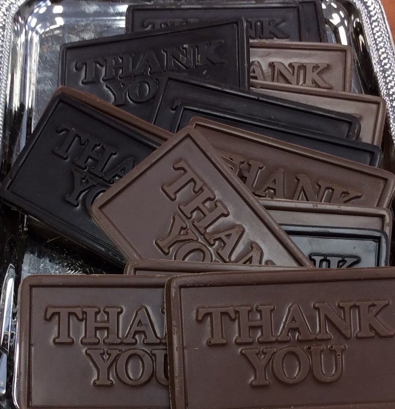 Business Card Size Thank you Bars