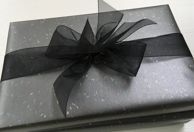 2 Tiered Boxed Chocolates.  1.1 Lb Assorted Chocolates Mk and Dk and 1.1 Lb Truffles Assorted Mk and Dk.