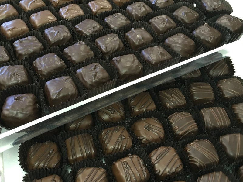 F - Vanilla and/or Chocolate Caramels.