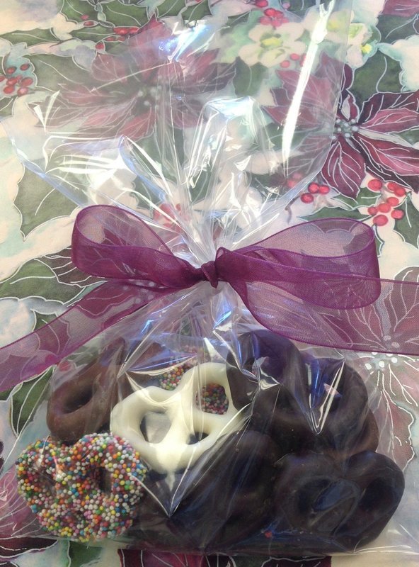 F - Half Pound of Bagged Mini Pretzels Assorted