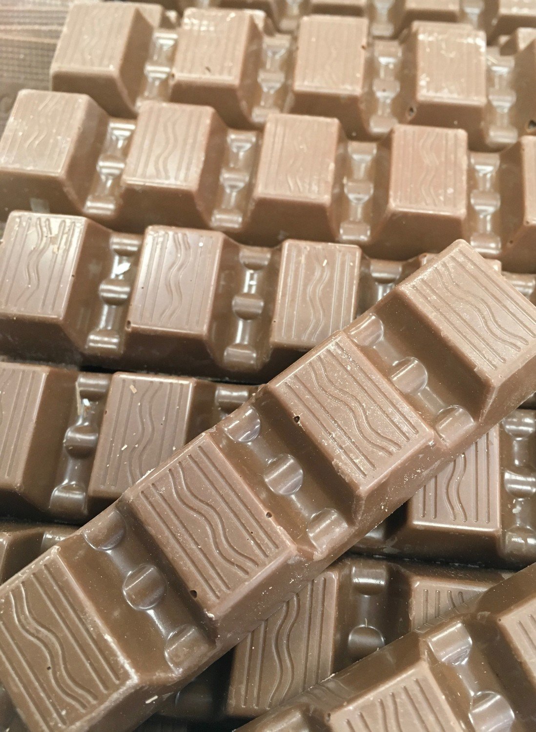F - Milk Chocolate Breakup.  Peanut and Gluten Free.