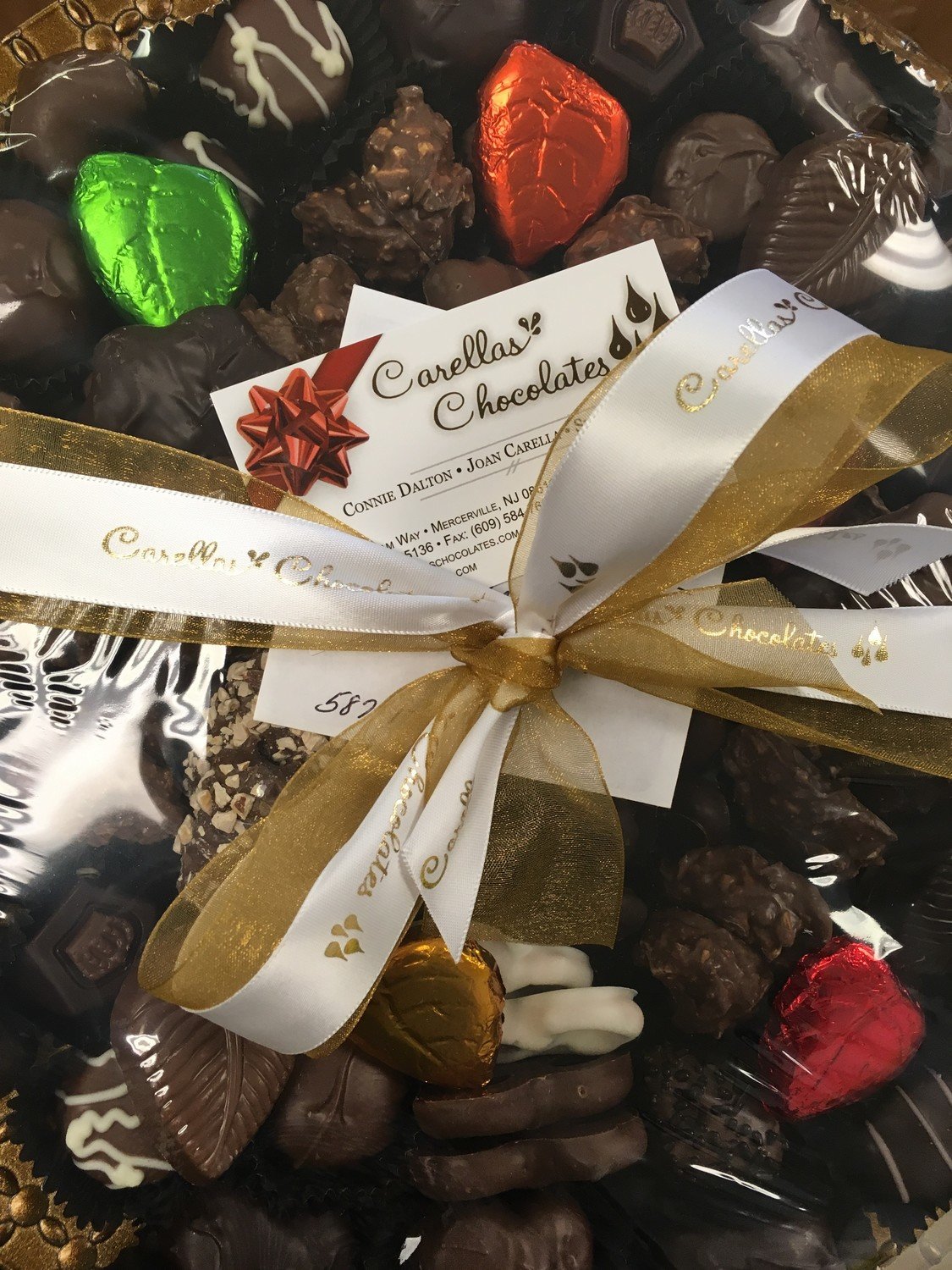 Fall Tray Assorted Chocolates.  Choose your Holiday or theme.