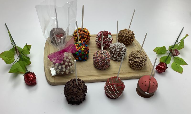 Chocolate Covered Apples.  Choose your Favorite.