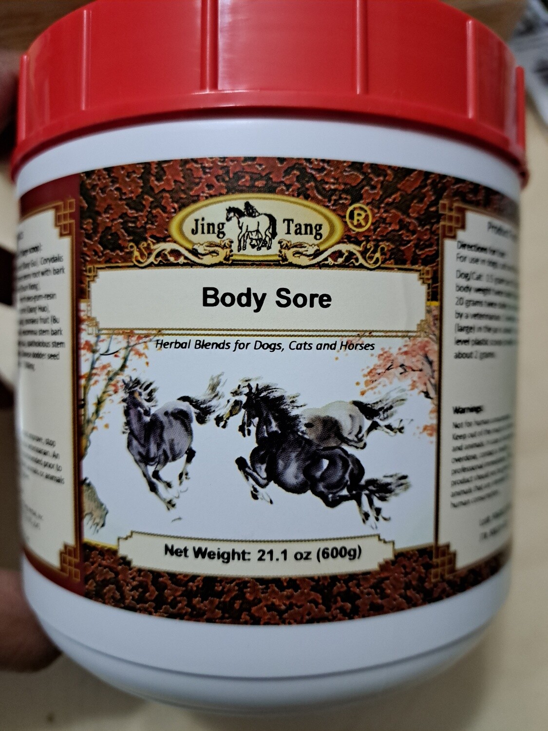 Body Sore HerbLarge Container600 grams Holistic Store Dr. Croom
