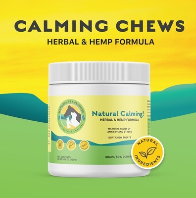 Natural Calming! Herbal and Hemp Formula