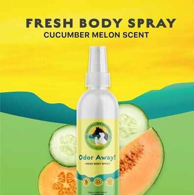 Odor Away! Fresh Body Spray Cucumber Melon Scent