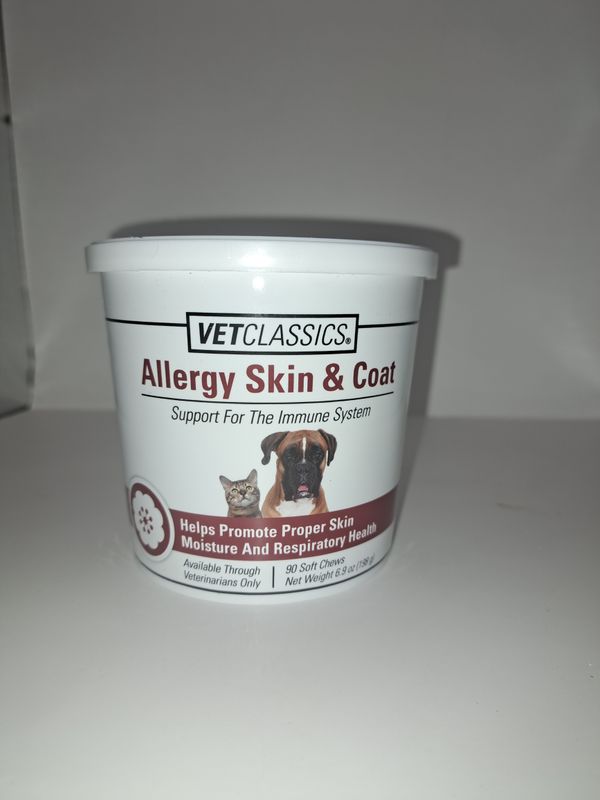 VetClassics Allergy Skin &amp; Coat--90 chews