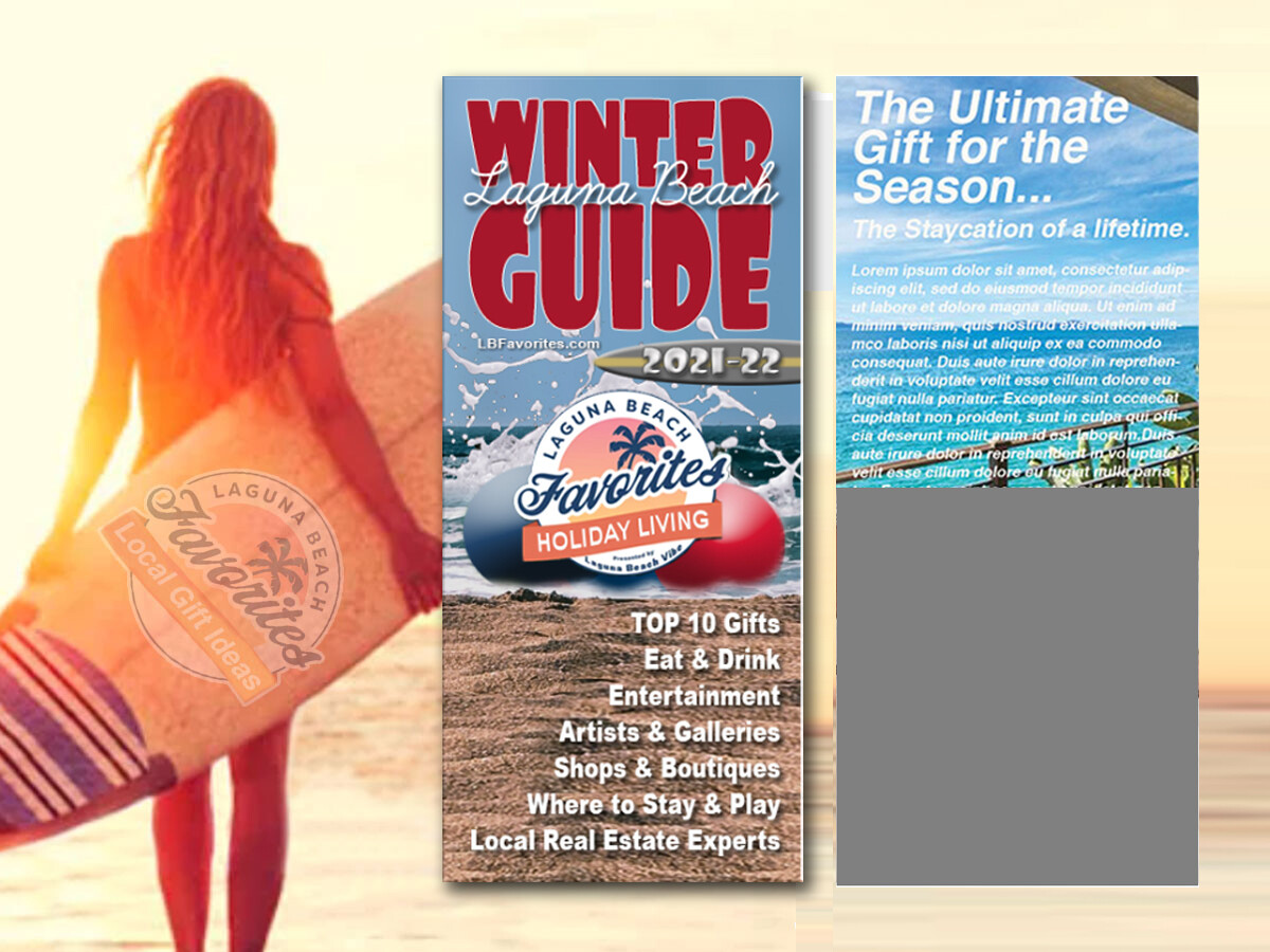 2021 Laguna Beach Favorites Holiday Guide Half-Page