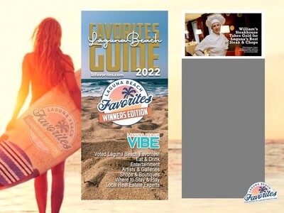 2022 Laguna Beach Favorites Guide Winners Edition Quarter-Page