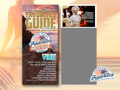 2022-23 Laguna Beach Favorites Guide Winter Edition Quarter-Page