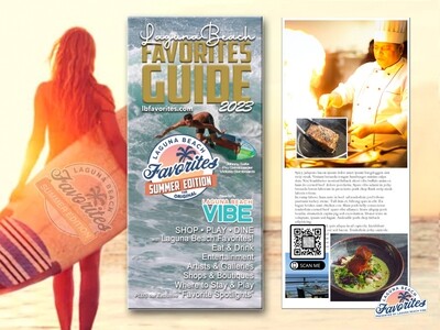 2023 Laguna Beach Favorites Guide Summer Edition Full-Page
