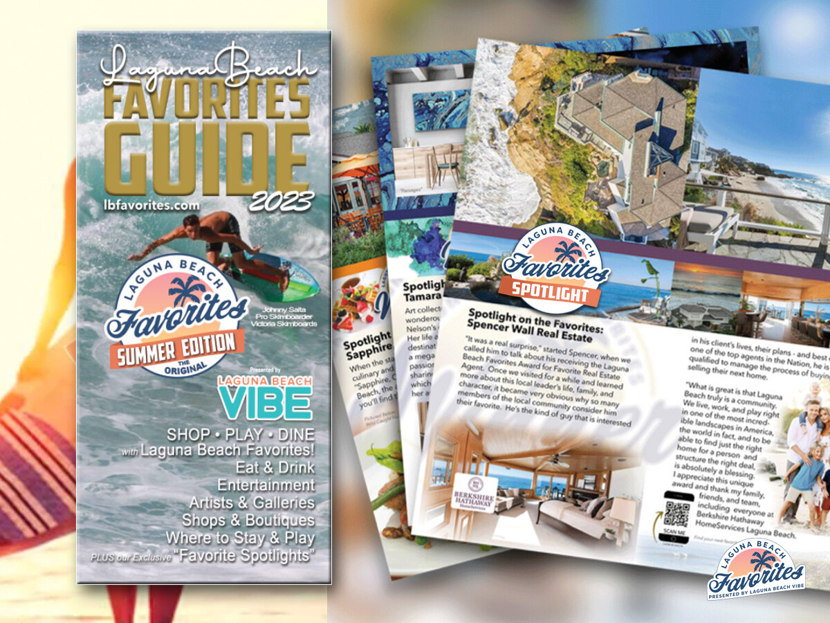 2023 Laguna Beach Favorites Guide Summer Edition 2-Page Spotlight