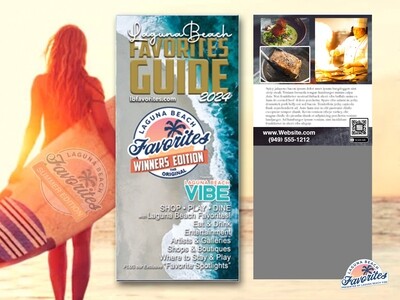 2024 Laguna Beach Favorites Guide Winners Edition Half-Page