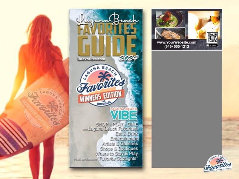 2025 Laguna Beach Favorites Guide Winners Edition Quarter-Page