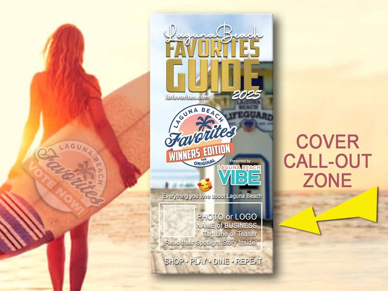 2025 Laguna Beach Favorites Guide Winners Edition Cover-Call-Out