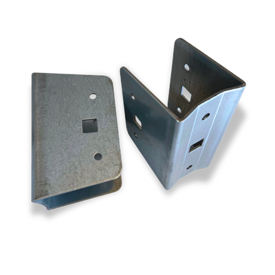 EZE Bracket (50mm) - Galvanised Steel or Black Powder Coated