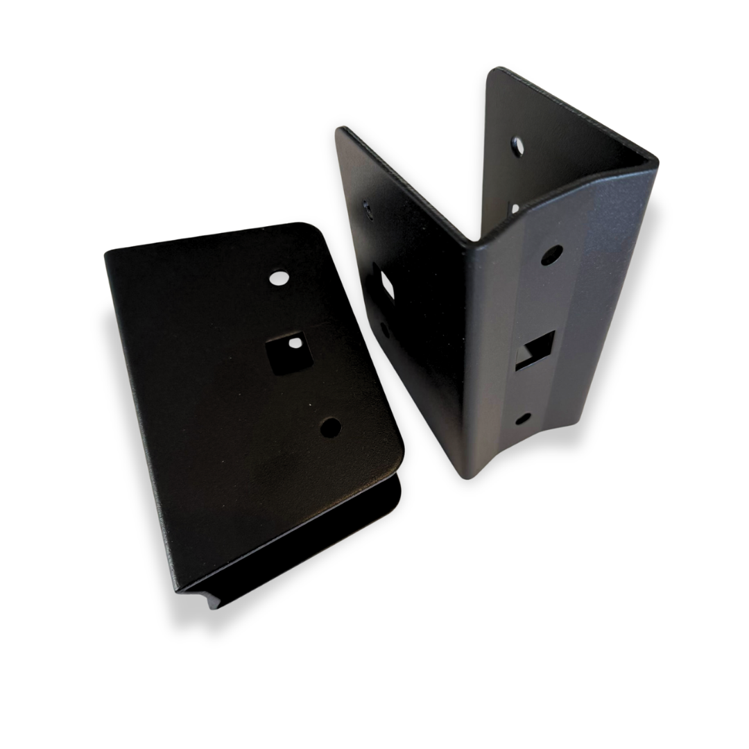 EZE Bracket (50mm) - Galvanised Steel or Black Powder Coated