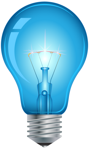 BLUE LIGHT BULB