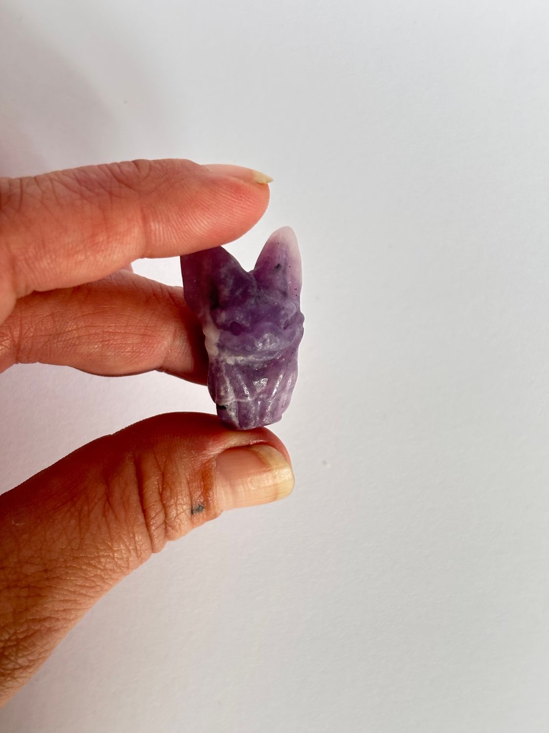 Fladdermus i ametist ( ljus)