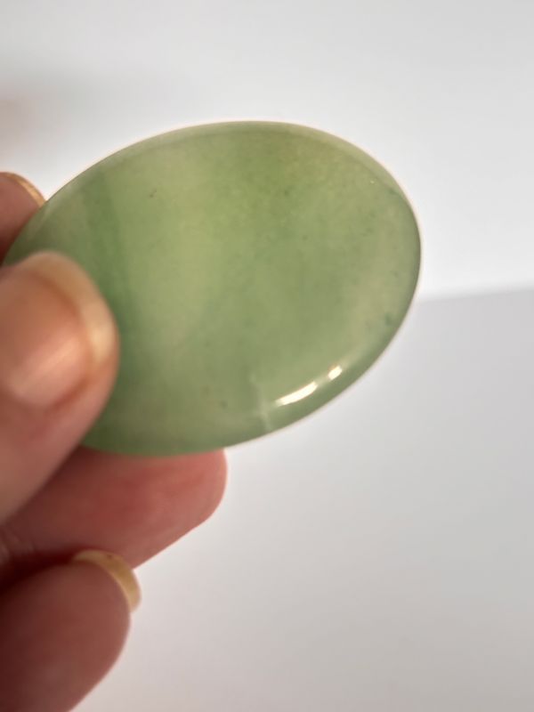 Palmstone i grön Aventurin – För nya möjligheter &amp; inre lugn