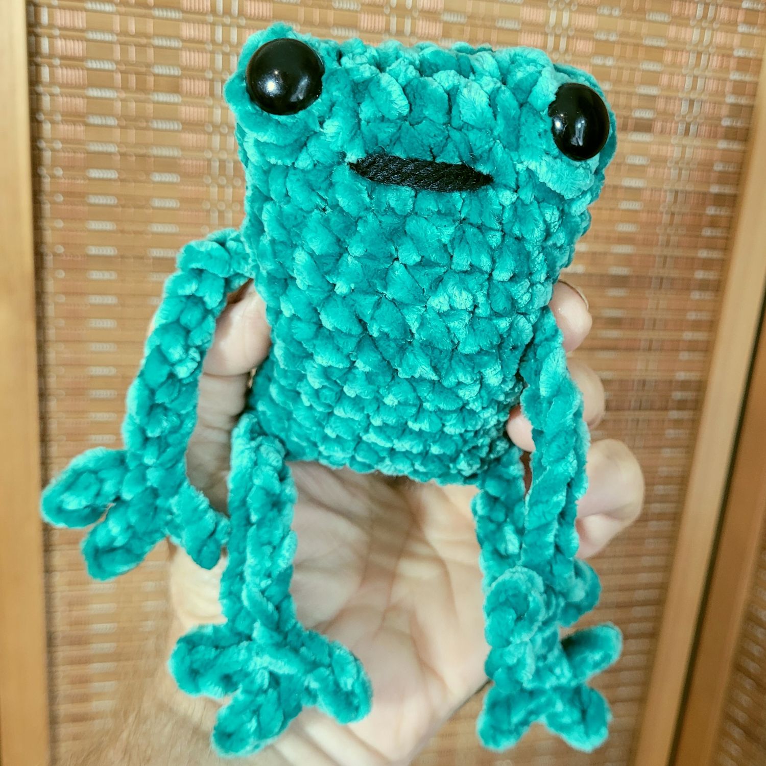 Leggy Frog - Dark Green