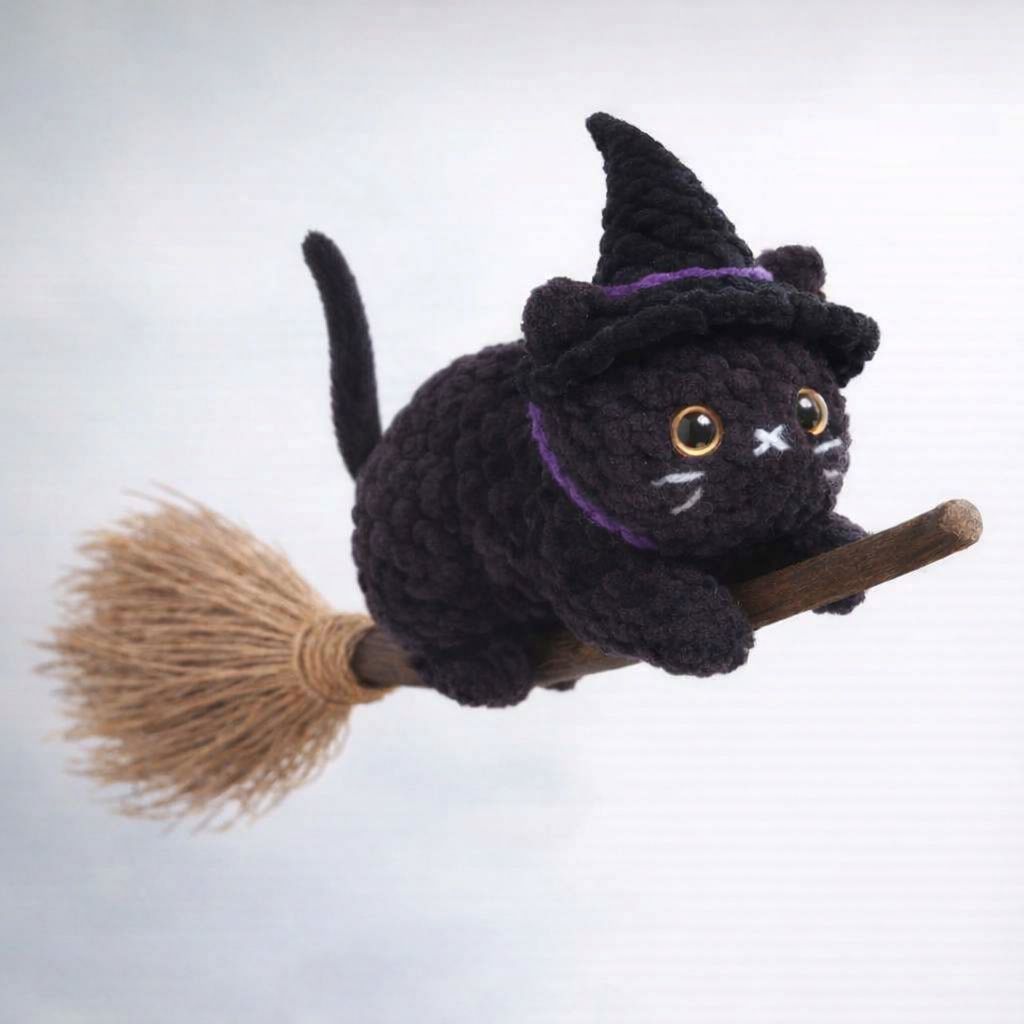 Witchy Cat - Black Hat