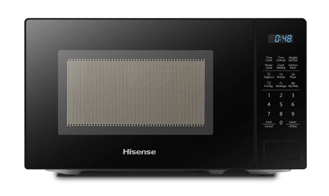 Hisense 20L Electronic Microwave Oven - Black (incl installation)