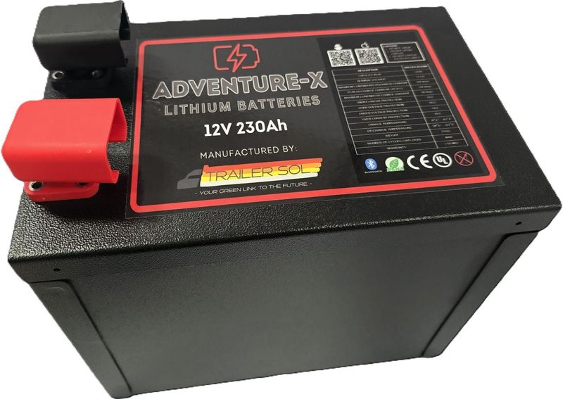 Adventure-X Lithium Battery 230Ah Mini Victron Comms