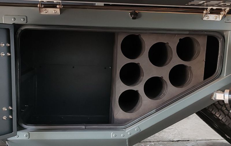 High density foam bottle cut-out