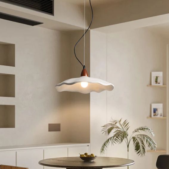 Lustre pierre troglodyte jaune