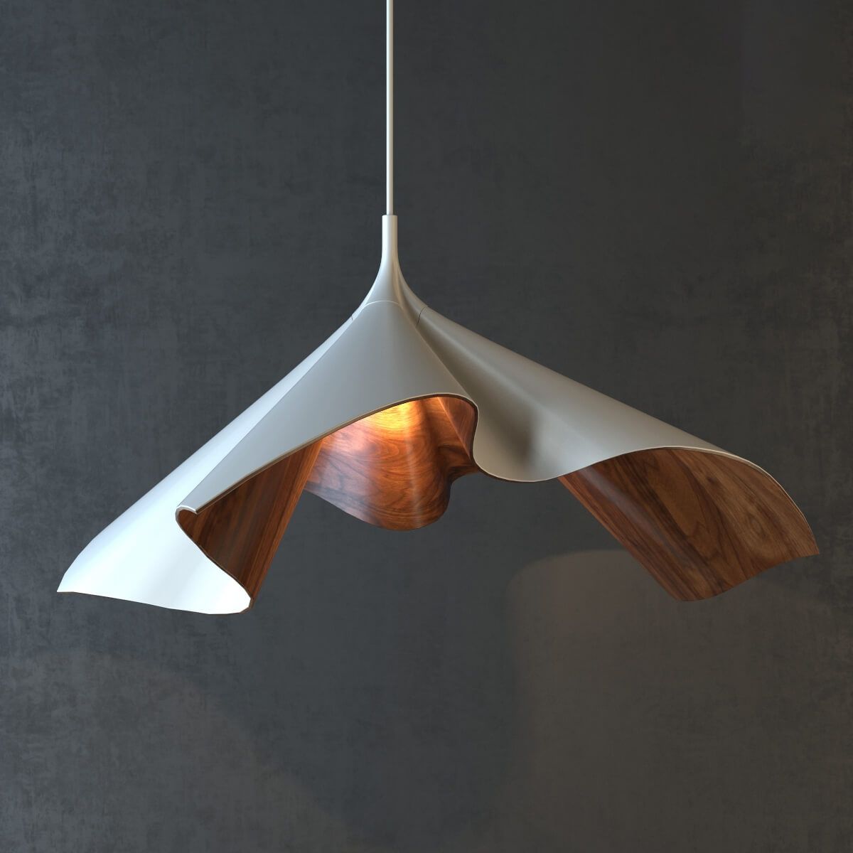 Lustre feuille de lotus