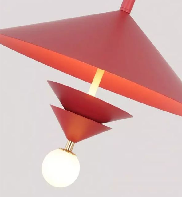 Lampe suspendue multicouche