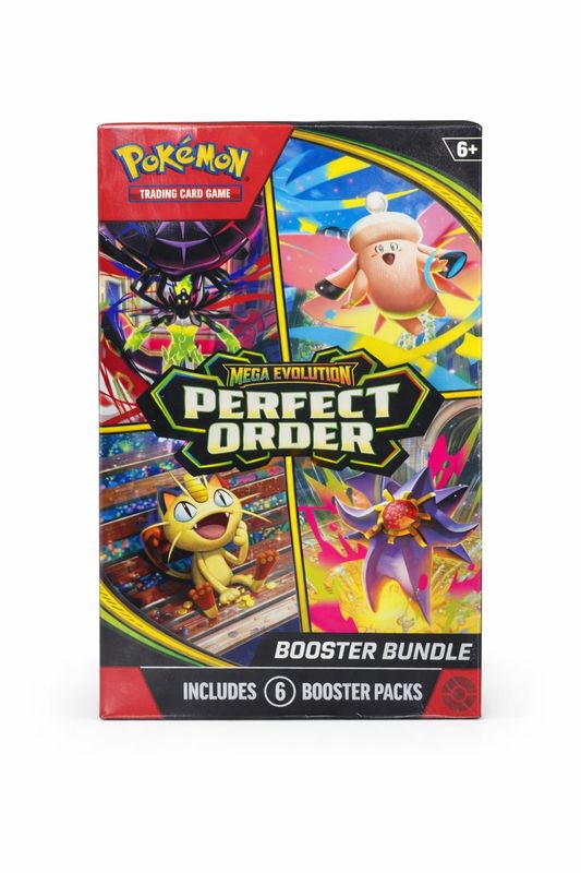 Pokemon Mega Evolution Perfect Order 6-Pack Booster Bundle