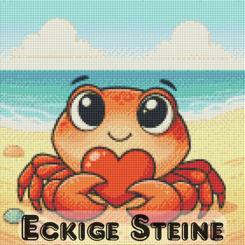Herzfund am Meer "Krabbe"