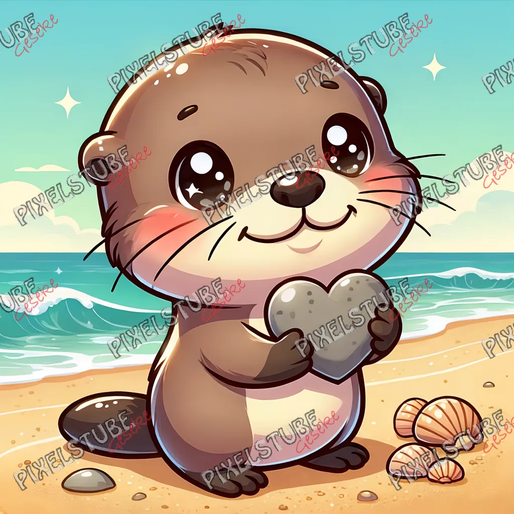 Herzfund am Meer "Otter"