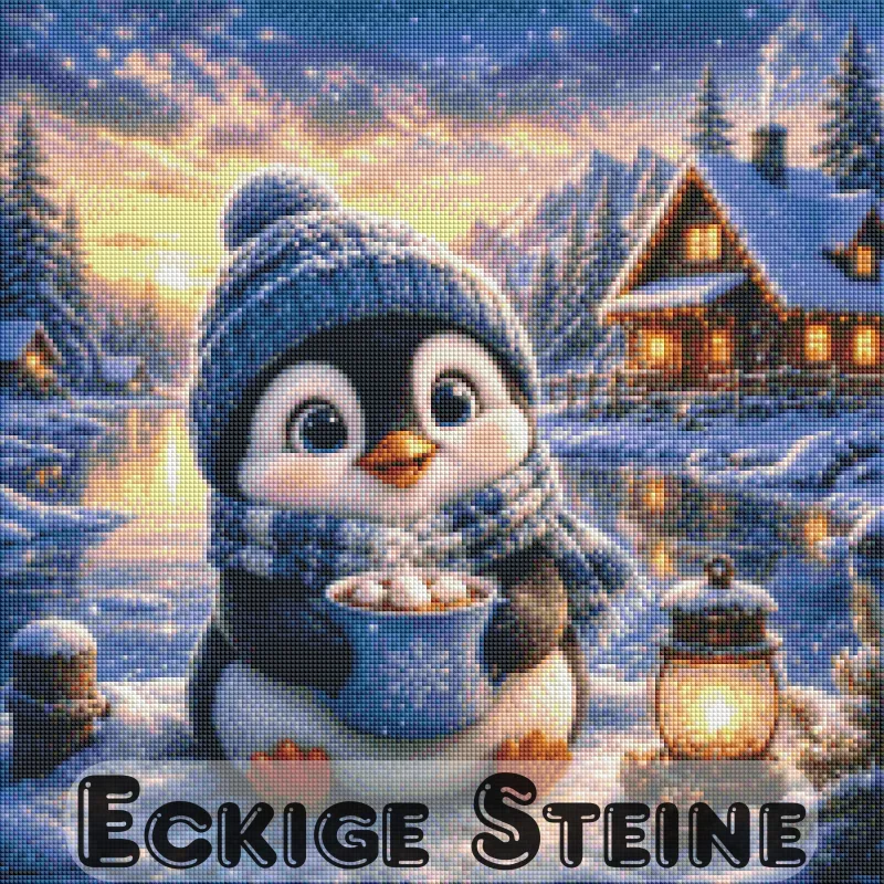 Pinguins süße Winterzeit
