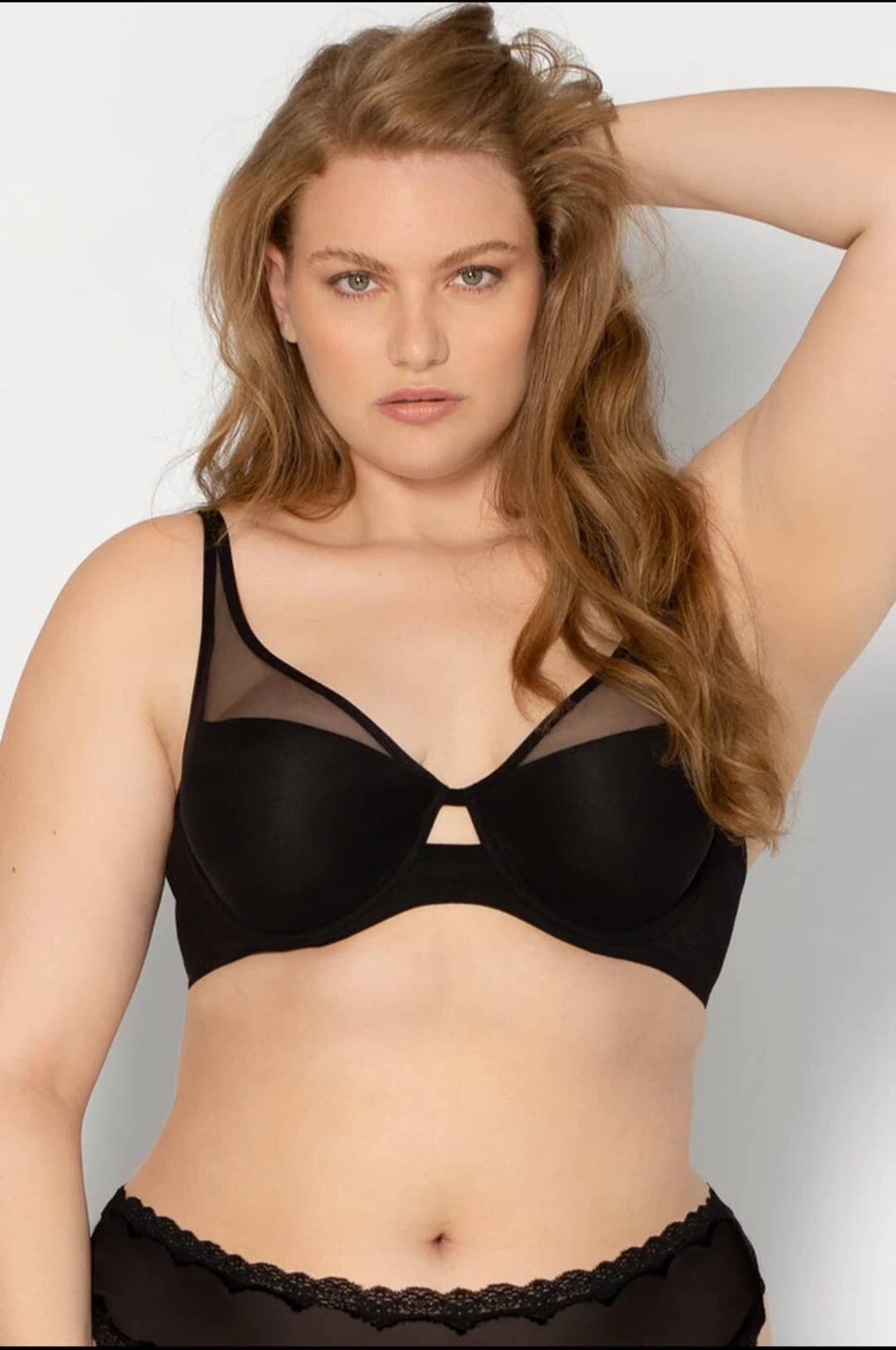 SMART &amp; SEXY Mesh Plunge Bra