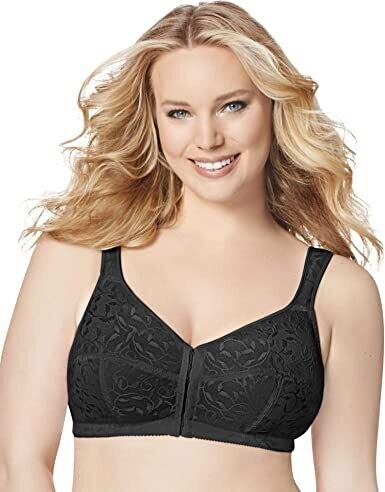 JUST MY SIZE® Just My Size Women&#39;s Easy-On Front Close Bra.