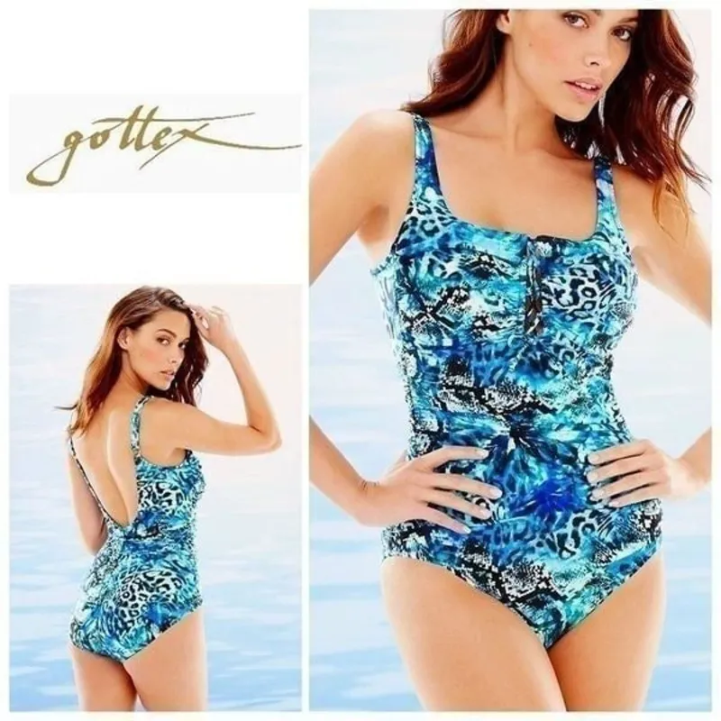 Gottex Open Back One Piece Swimsuit