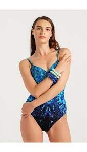 GOTTEX Emerald Isle Printed One Piece Swimsuit