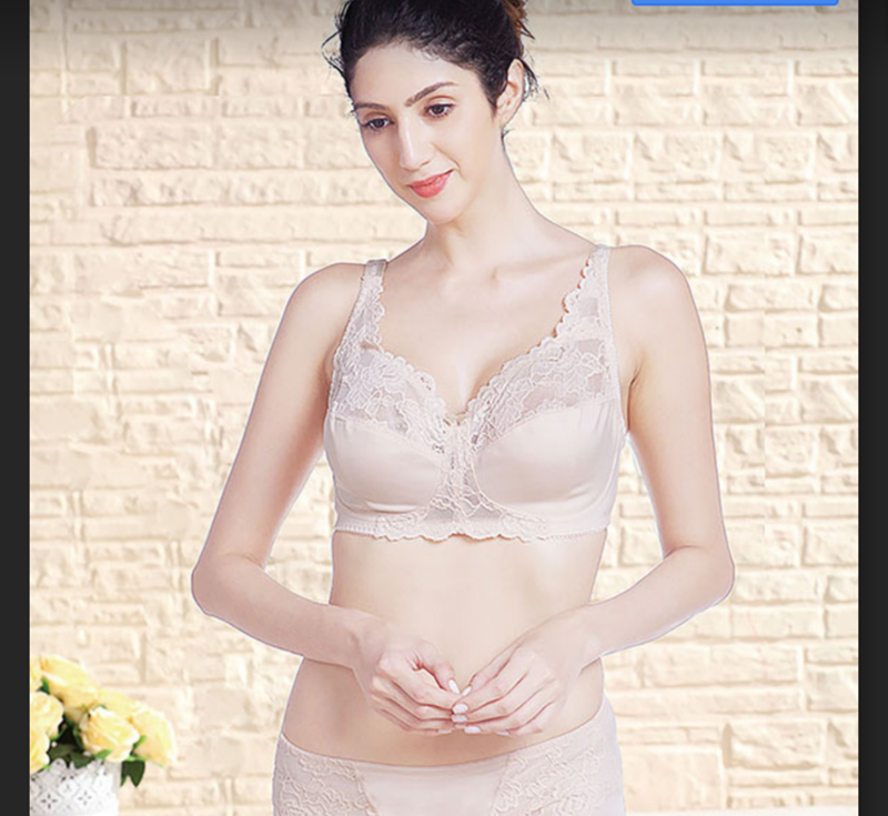 Lace Full-Figure Wire Free Bra