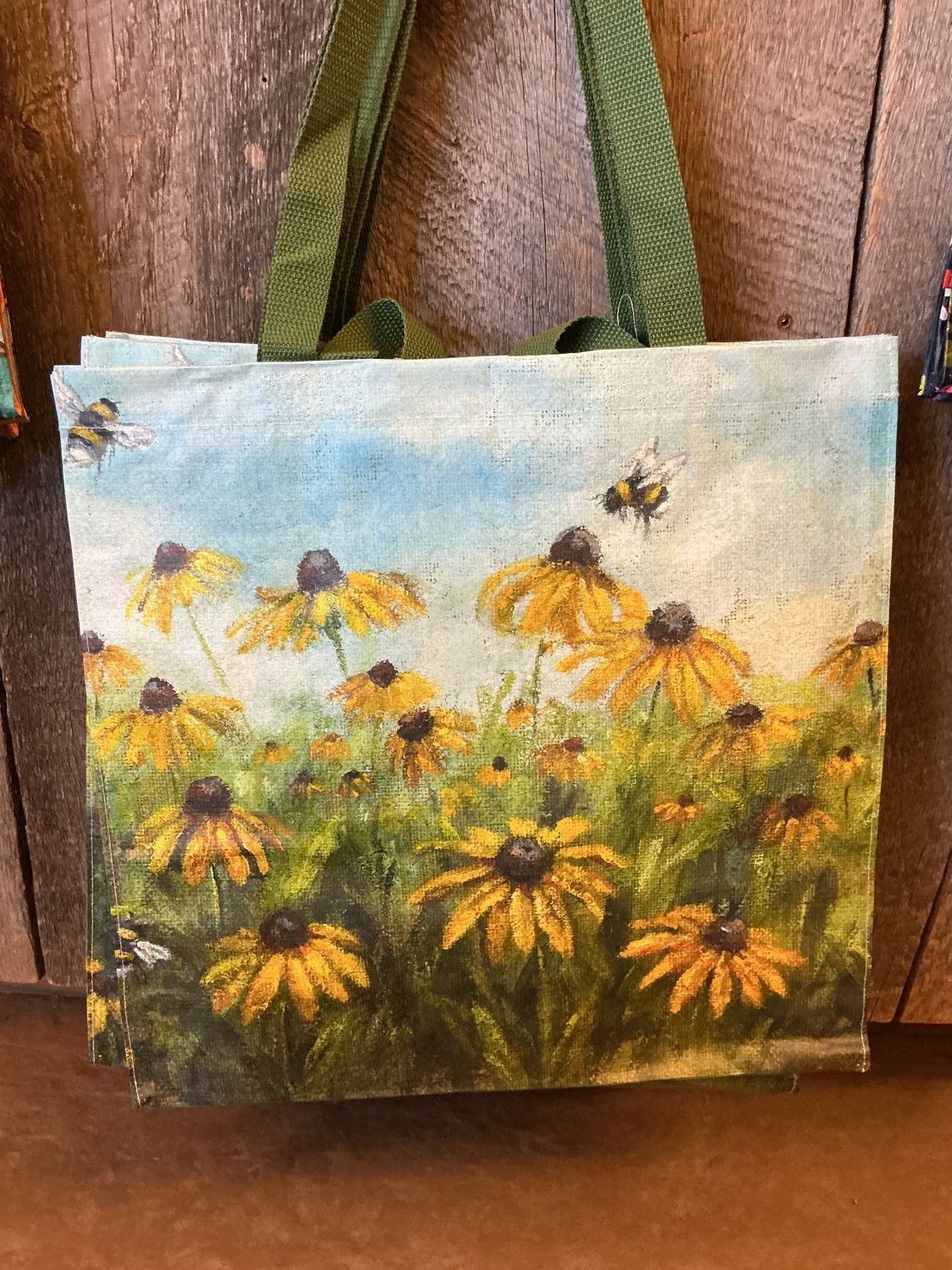 Bee Sunflower Daisy - Reusable Bag