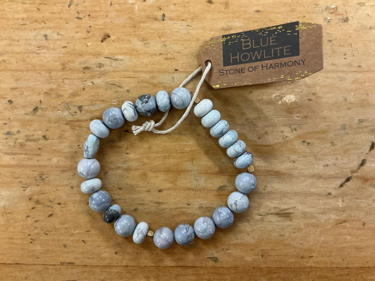 Blue Howlite Harmony - Bracelet