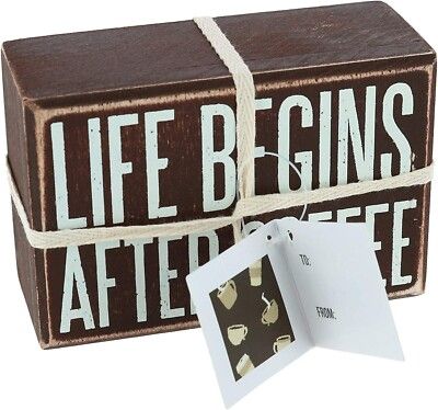 Coffee Sign &amp; Socks