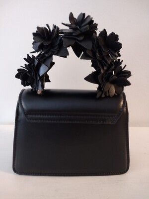 Dark Floral Mini Bag